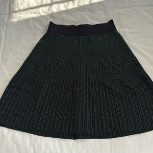 Blue and green Ann Taylor sweater skirt